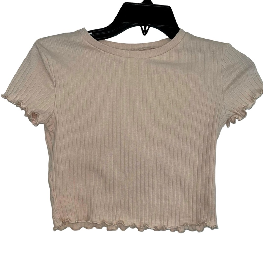 SHEIN Tan Crop Top